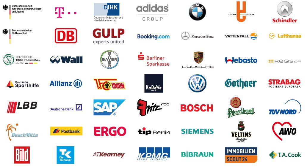 Referenzen von 5meter: Logos zufriedener Kunden